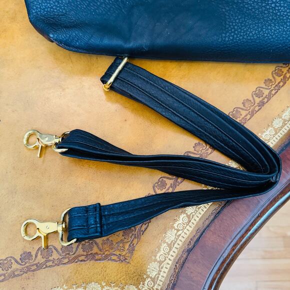 Navy Tote Shoulder Bag Purchased in Italy - Picture 8 of 10